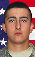 Army Pfc. Genaro Bedoy
