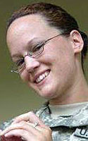 Army Chief Warrant Officer 2 Billie Jean Grinder