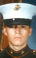 Marine Lance Cpl. Raul Mercado