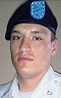 Army Pfc. Shane W. Cantu