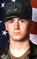 Army Pfc. John D. Amos II