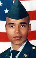 Army Pvt. 2 Rey D. Cuervo