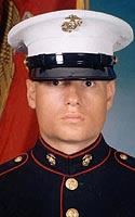 Marine Lance Cpl. Christopher B Wasser